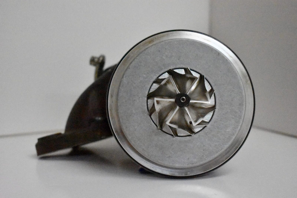 A close up of the front part of an engine