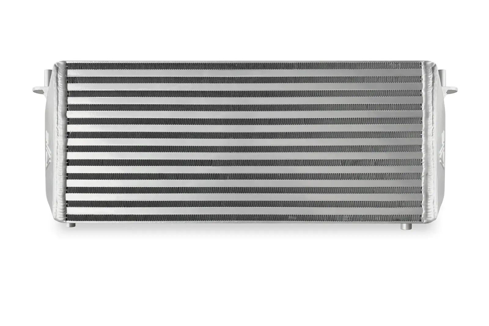 A silver radiator is shown with no background.