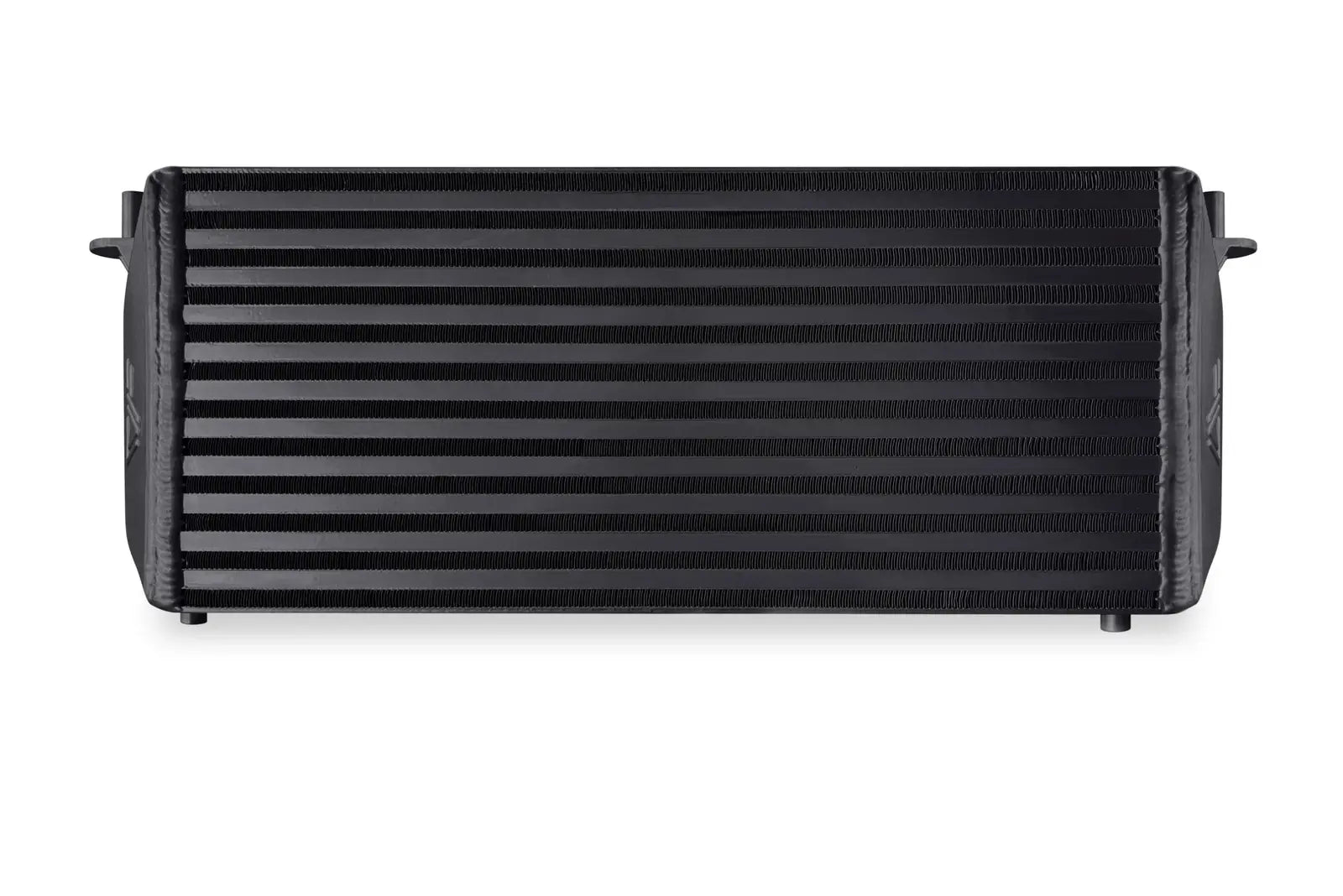 A black radiator is shown with no background.