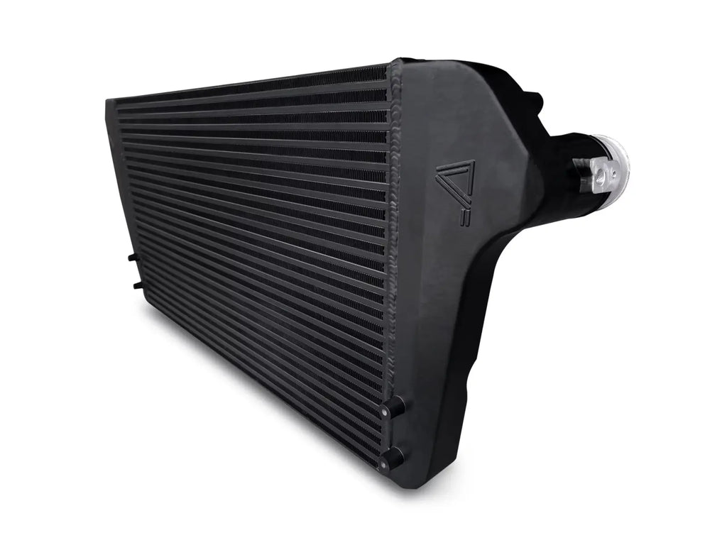 A black radiator is shown with the cap down.
