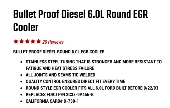 A screenshot of the article on diesel engines.