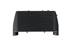 A black radiator is shown with the top of it.