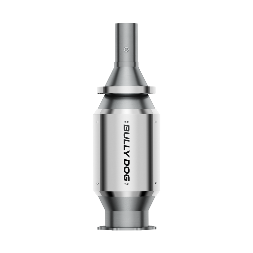 A silver metal pipe with the word " bullets ".