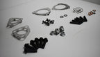 A table with many different parts and accessories