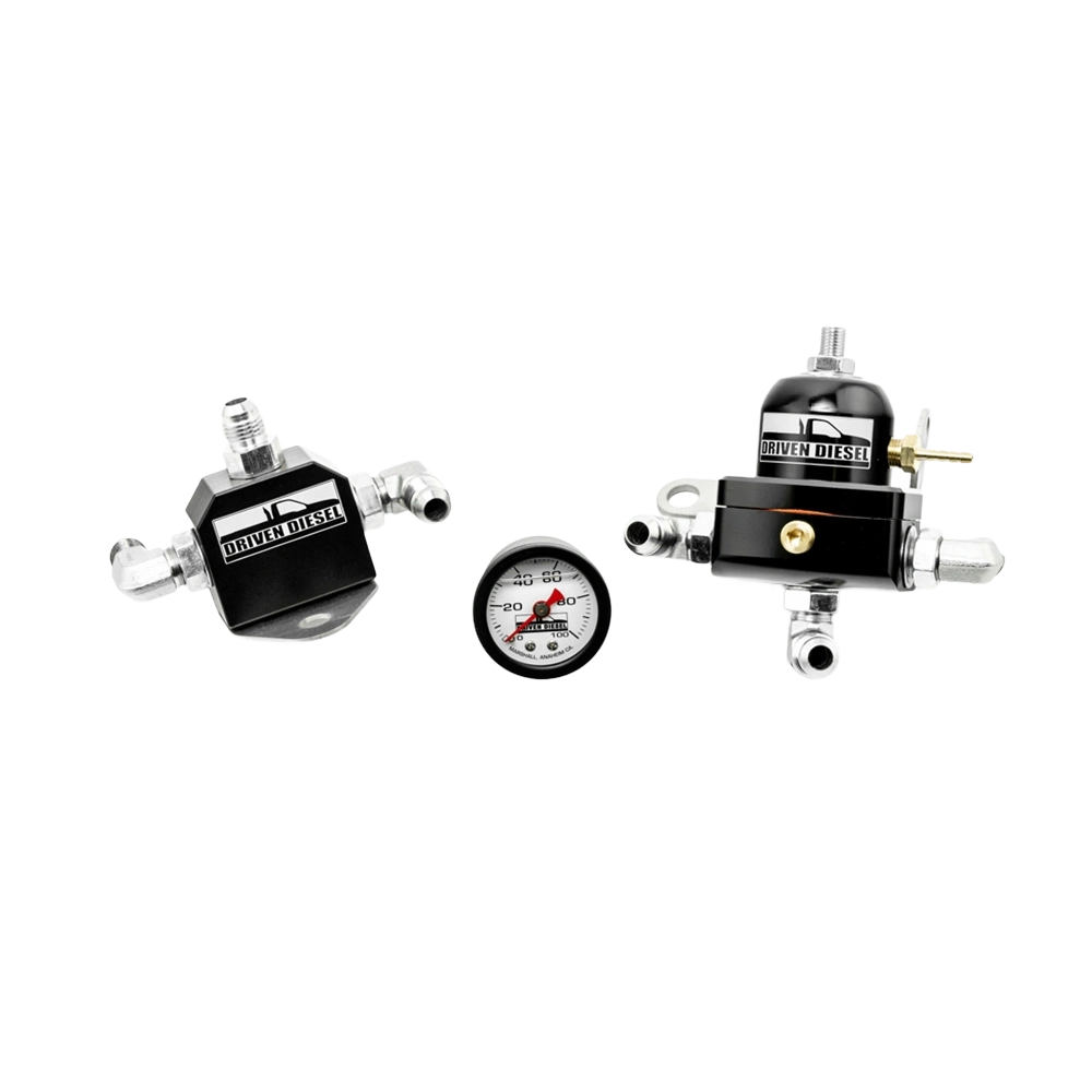 Fuel Pressure Components, Driven Diesel Fuel Bowl Delete Regulated Return Fuel System Kit for 6.0 POWERSTROKE 300457 300458 300459