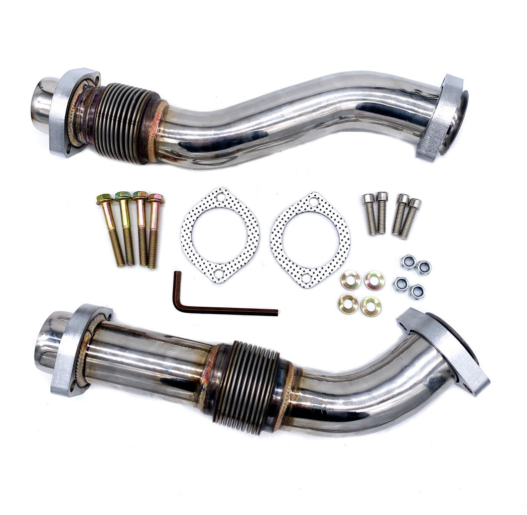 Odawgs Diesel Bellowed Up Pipes - 7.3 POWERSTROKE (E99)